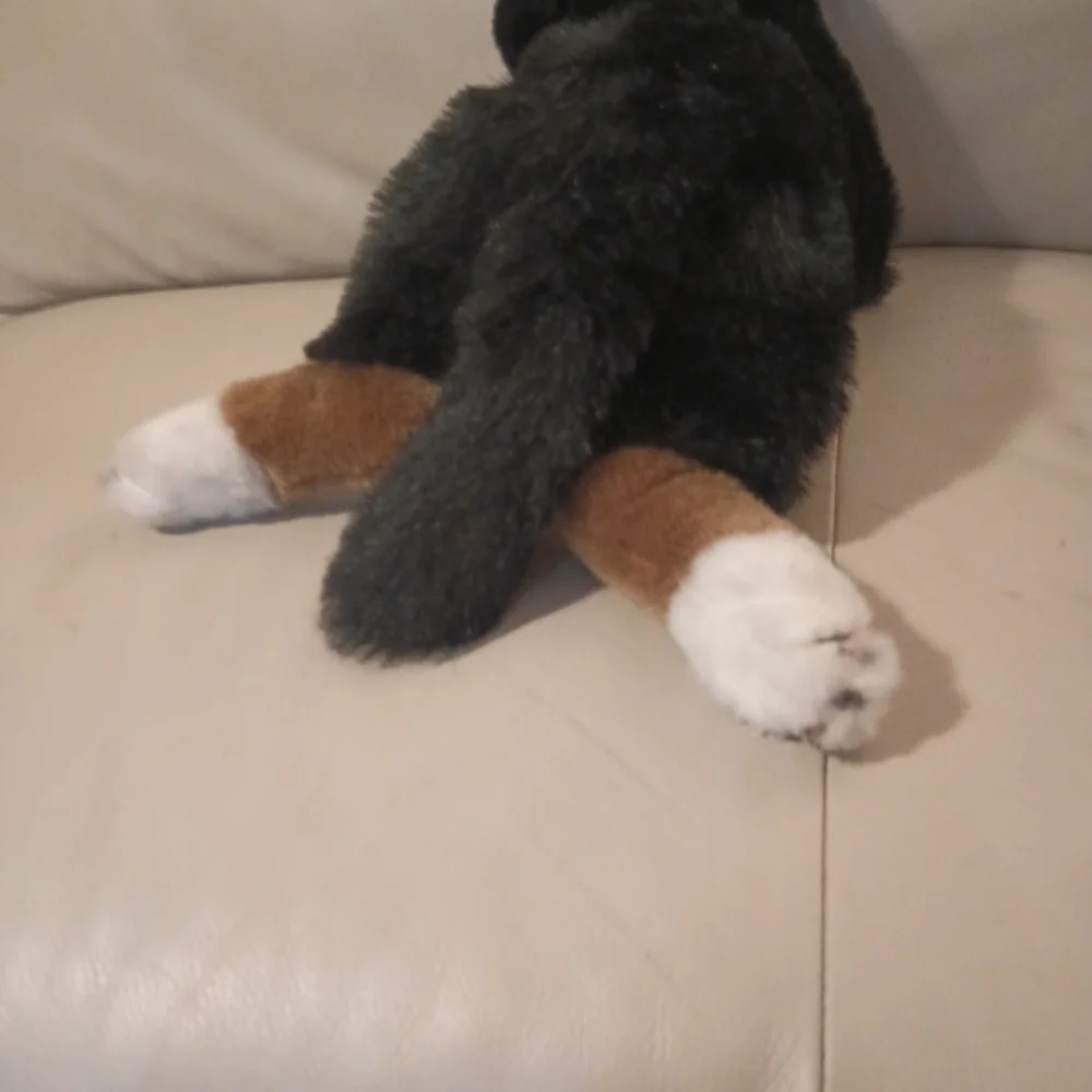 Vintage E & J  Classic Collection Bernese Mountain Dog Stuffed Plush M/L - Picture 15 of 16